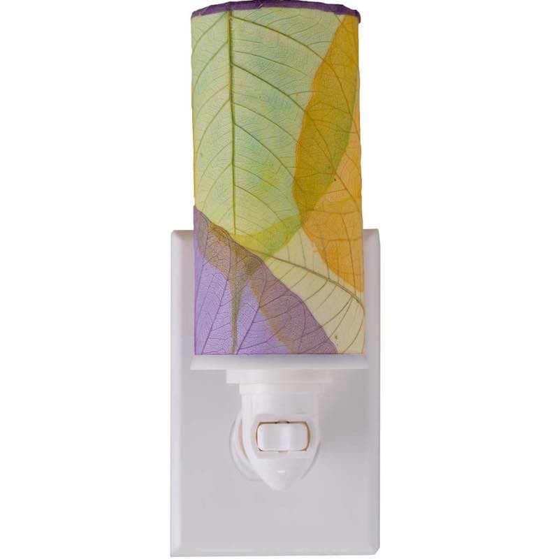 Pressed Leaf Nightlights - Multi